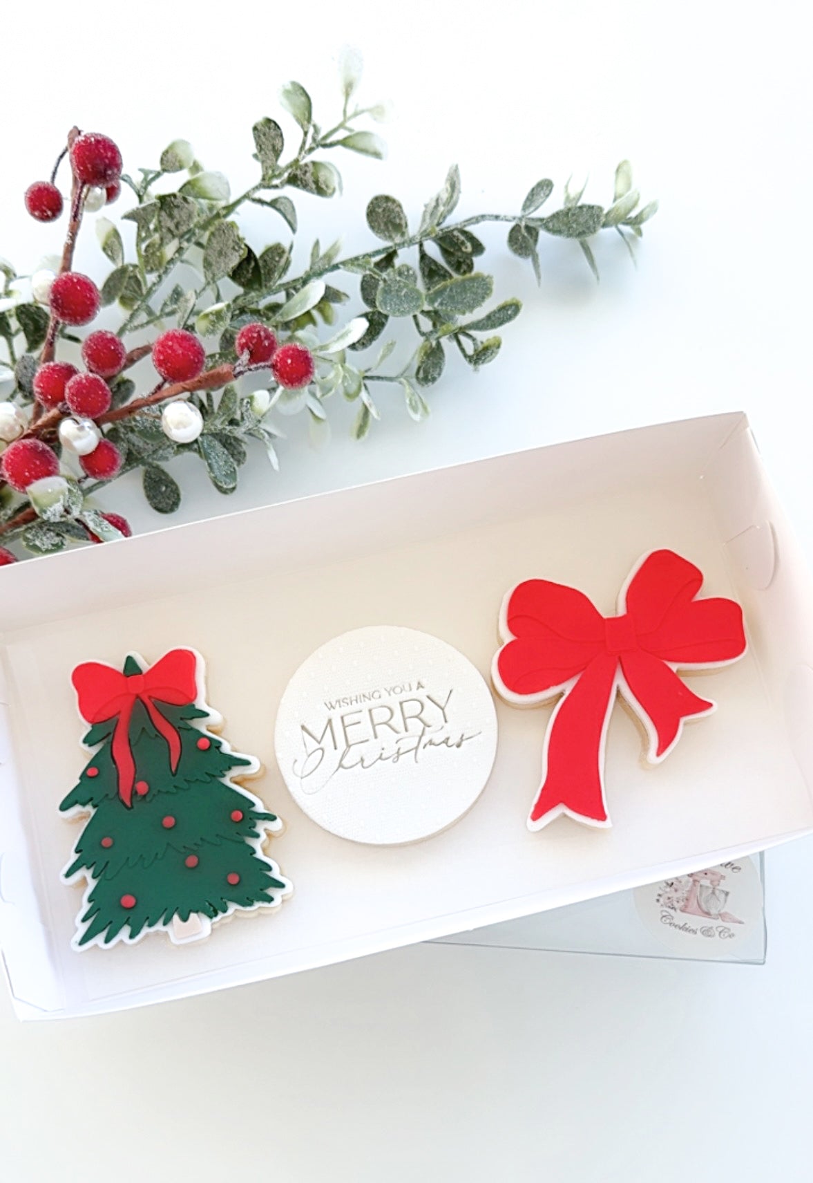 Traditional Christmas trio