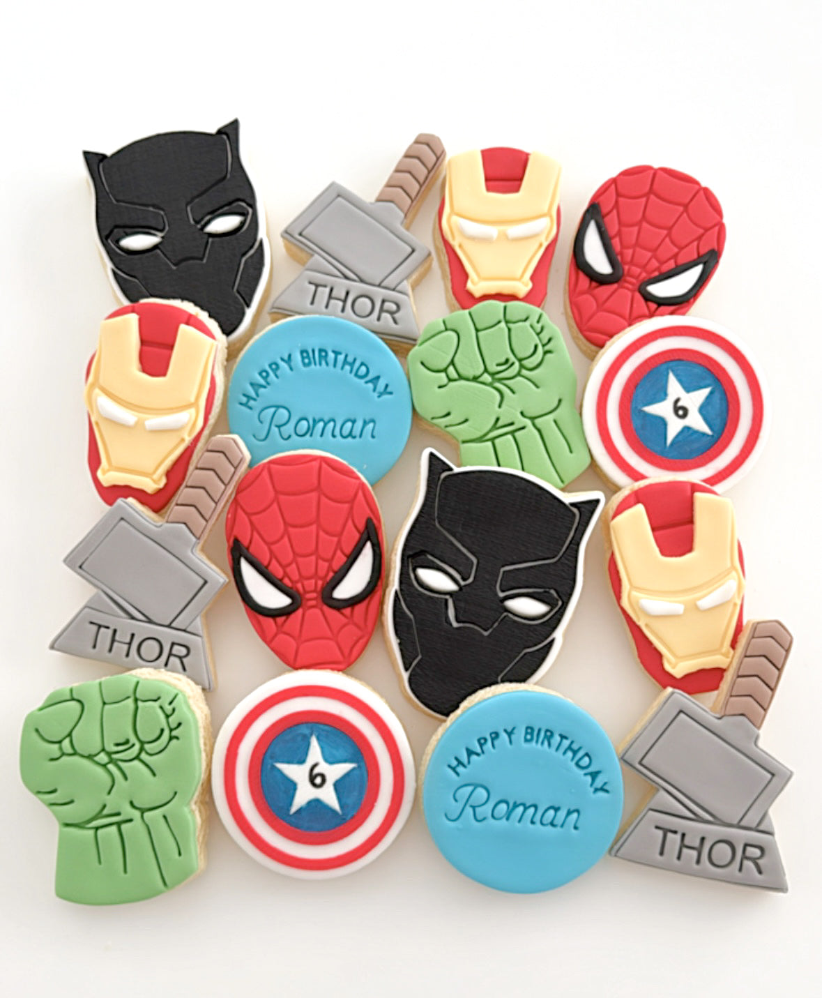 Super hero’s (16x pack)