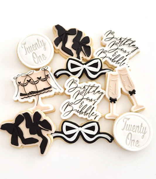 Birthday, Bows & Bubbles (10x pack)