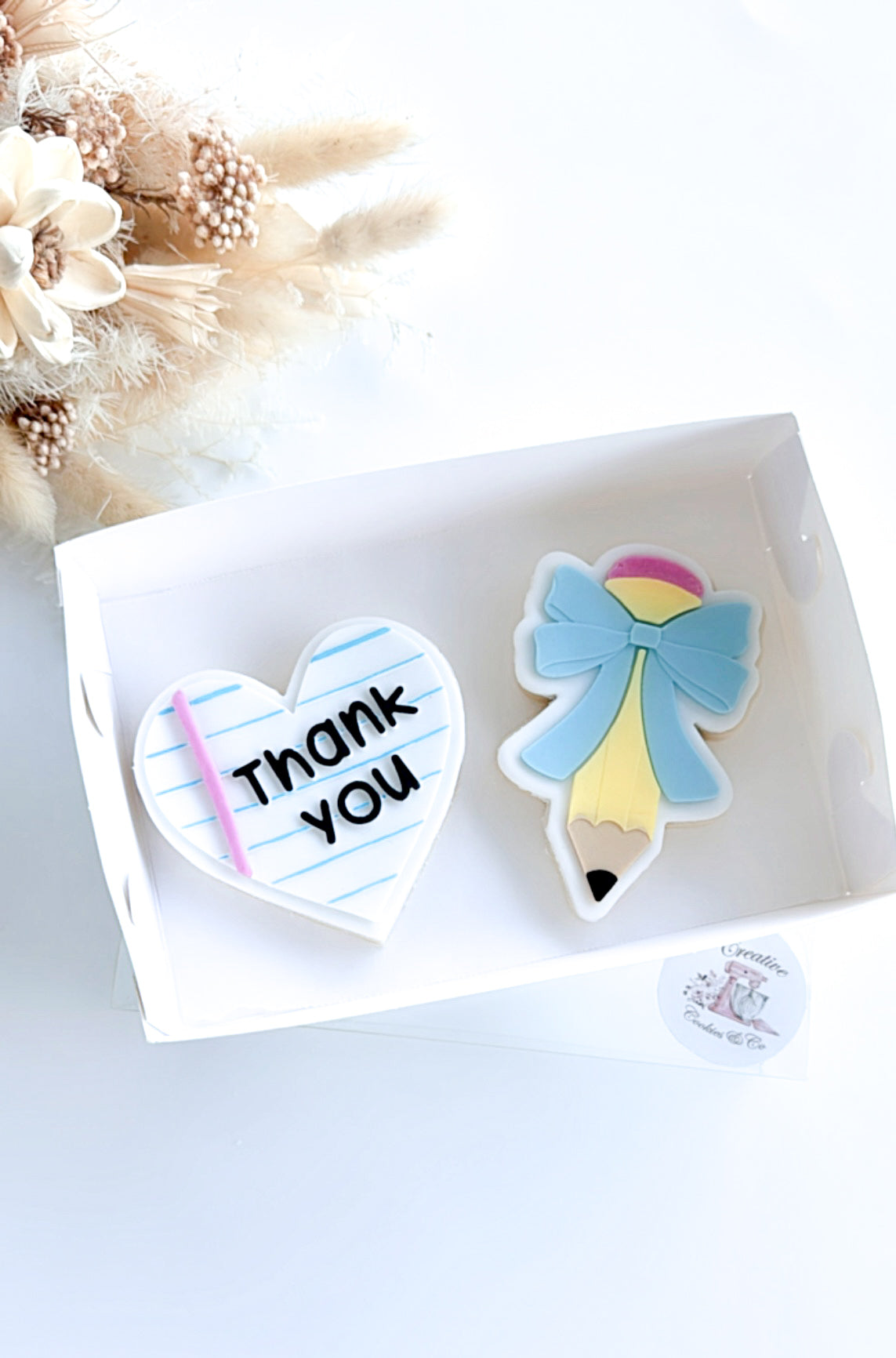 Thank you note pad
