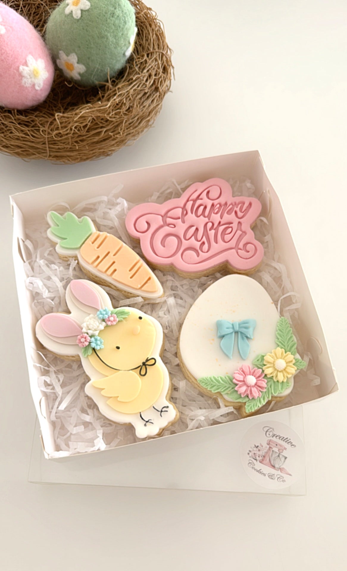 Cuuutest chick Easter 4x pack