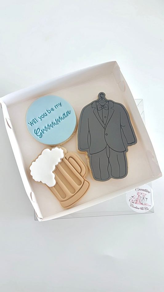 Will you be my Groomsmen - 3x pack