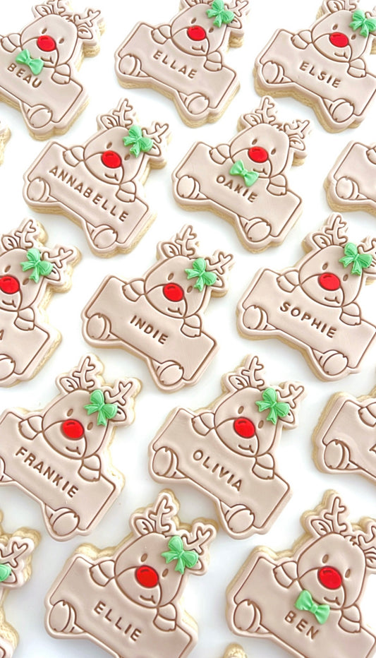 Individual personalised reindeers